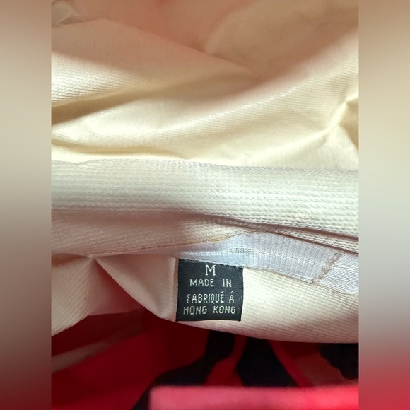 Men's Vintage 80's Patagonia Big Mountain Logo Red Hooded Rain Coat Jacket Sz M - Picture 6 of 6